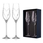 Crystal Champagne Flutes