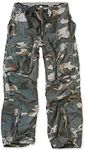 Surplus Raw Vintage Mens Cargo Infantry Trousers, Nightcamo, M