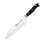 Cangshan D Series 59168 German Steel Forged Santoku Knife, 7-Inch