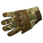 ZaySoo Full Finger Gloves With Touch Screen Feature Army Print - Brown