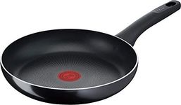 T-fal D51905 Frying Pan, 10.2 inches (26 cm), Compatible with Gas Stoves, Hard Titanium Intense Frying Pan, Non-Stick, Black