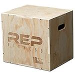 Rep 3 in 1 Wood Plyometric Box for 