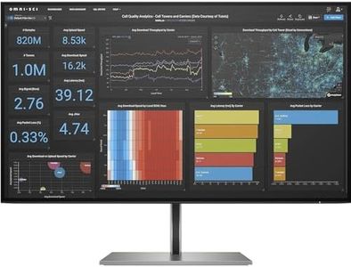 HP Z27q G3 Monitor, Schermo 27" QHD IPS, Risoluzione 2560 x 1440, Tempo Risposta 5 ms, Regolazione Inclinazione, Altezza, Pivoting, Antiriflesso, DisplayPort, HDMI, USB-A, Argento