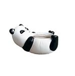 Garden Deco Cute Sleeping Panda Resin Pot for Home & Office Decoration for small succulent and artificial plants (Set of 1 PC)