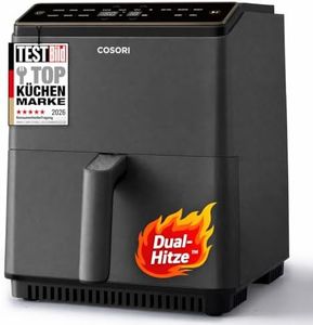 COSORI Dual Blaze Tech Airfryer, 6,4 L Heißluftfritteuse, Ober- und Unterhitze für 67% gleichmäßigere Erwärmung, Metallinnenraum, NTC-Präzisionstemperaturregelung und WLAN-Verbindung