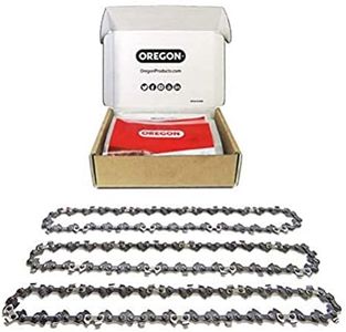 Oregon 3-Pack Pole Saw Chain 3/8" LP Pitch, 050" (1.3 mm) Gauge for 8" (20cm) Bar, 33 Drive Links – Low-Kickback Chain Fits Einhell, Bosch, Black & Decker, Ryobi, Lux and More