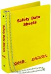 Horizon 3011 English MSDS Binder, 1