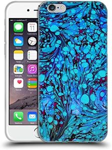 Official Haroulita Waves Marble Soft Gel Case Compatible for Apple iPhone 6 / iPhone 6s