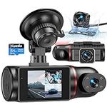 Kussla 3 Channel Dash Cam Front and