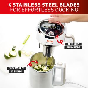 Tefal Easy Soup Maker 1.2L – Automatic Soup and Smoothie Machine