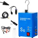 Automotive Smoke Machine Leak Detector - Smoke Detector for Car, Built-In Air Pump, Overheat & Anti-Freeze Protection, Universal Compatibility for Cars, Motorcycles,Light Trucks,SUV