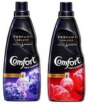 Comfort Perfume Deluxe After Wash Fabric Conditioner Royale 850 ml, Liquid Fabric Softener and Comfort Perfume Deluxe After Wash Fabric Conditioner Desire 850 ml, Liquid Fabric Softener