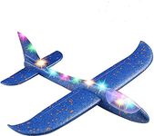 Headwoll Kids Toys Hand Throw Flying Glider Planes Foam Aeroplane Flying Glider Plane Lightweight Foam Aeroplanes for Outdoor Excitement and Aerodynamic Excellence (Pack of 1, Multicolor)