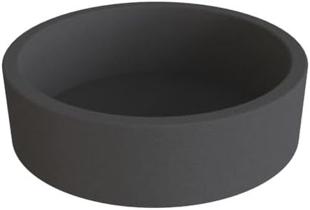 Wonder Space 47" Premium Kids Foam Ball Pit, CPSIA-Certified Safe Soft Play Pool for Toddlers, Large Spacious Round Design for 2-3 Kids, Ideal Gift for Indoor Nursery (Black)