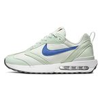 Nike Women's WMNS Air Max Dawn Running Shoe (8, Light Bone/Pistachio Frost/Summit White/Team Royal, Numeric_8)