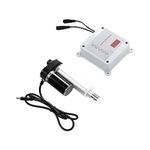 Chicken Door Coop Opener Kit 12V DC Timing Photosensitive Automatic Chicken Cage Door Opener and Closer Remote Control Kit