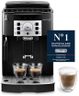 De’Longhi Magnifica S - Perfetto Kaffeevollautomat mit klassischem Milchaufschäumer, Espresso- und Cappuccino Kaffeemaschine, Bedienfeld mit Tasten, Schwarz (ECAM22.110.B)