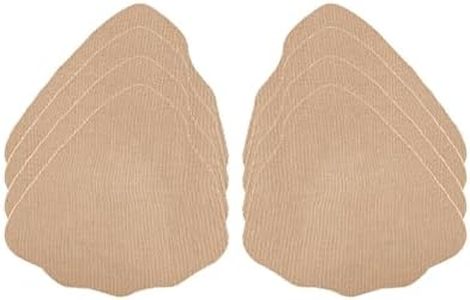 NOOD The Game Changer Adhesive Lift & Shape Bra - One-time Use, Sweatproof, Breathable - 4 Pairs, Soft Tan, Size 3