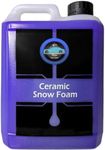 Tino Ceramic Snow Foam – Instant Ceramic Coating with Hydrophobic Protection, Keeps Cars Cleaner Longer, Easy Apply via Foam Lance or Spray Bottle – 1-2 Months Durability (2.5L)