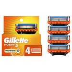 Gillette Fusion5 Power Razor Refills for Men, 4 Razor Blade Refills