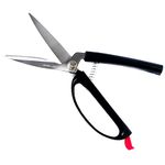 PETA Easi-Grip Spring Loaded Kitchen Scissors - Stainless Steel Self Opening - Heavy Duty Scissors for Home Use - Ergonomic Grip to for Efficiency and Less Strain - for Cutting Packets and Food