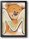 JAWANNA Bear With M Art Hand Painte