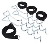 JumpKing Trampoline Anchor Kit Black 1-(Pack)