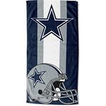 Northwest NFL Dallas Cowboys Unisex-Adult Beach Towel, 30" x 60", Zone Read, Cotton and Polyester