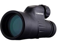 Wingspan Optics Explorer 12X50 High Powered Monocular - Bright and Clear Range of View - Single Hand Focus - Waterproof - Fogproof - for Bird Watching, and Watching Wildlife