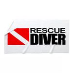 CafePress Rescue Diver Large Beach Towel, Soft 30"x60" Towel with Unique Design