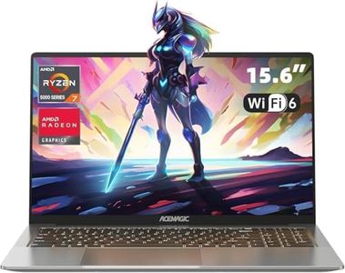 ACEMAGIC Notebook,AMD Ryzen 7 5700U,Fino a 4,3 GHz,Tastiera Retroilluminata,16,1" Full HD Laptop,RAM 16GB NVME SSD 512GB,Radeon RX Vega 8 Graphics,WiFi 6,HDMI,Grigio,Batteria da 53 Wh