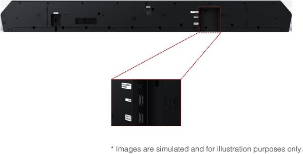 Samsung 5.1.2 Channel Soundbar – Q800F, Black