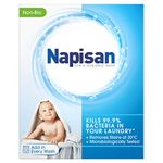 Napisan Non Bio Stain Remover Powder, 800g, Pack of 1, Kills 99.9% Bacteria in Your Laundry for a More Hygienic Wash, Disinfectant & Stain Remover Even at 30°C, 26 Washes