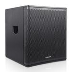 Sound Town METIS Series 2400 Watts 18" Powered PA/DJ Subwoofer with Class-D Amplifier, Birch Plywood, Black (CAN-METIS-PRO18AS)
