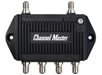 Channel Master TV Antenna Amplifier Signal Booster 4 - Amplified Splitter | CM-3424