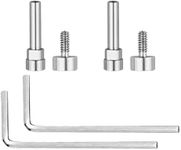 SOULWIT Hinge Screws Replacement Parts for Bose QuietComfort 35/QC35/QC35 II/QC45/QuietComfort SE (QC SE)/New Quiet Comfort Wireless Headphones, Metal Swivel Pins Accessories