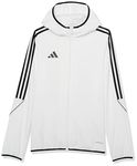 adidas Unisex-Kids Tiro 23 League Windbreaker, White, Small