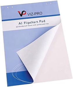 VIZ-PRO Standard Easel Pads, A1 Flipchart Paper Pad, 23 x 32 Inches, 25-Sheets/Pad