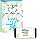 Hallmark Personalized Video Thinking of You Card, Sweetest Day Card, Grandparents Day Card—Sending Love (Record Your Own Video Greeting)