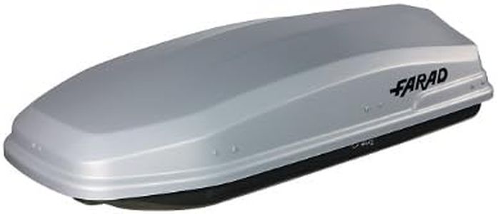 FARAD 1-9631 N/9 Dachbox Torpedo 400 Liter Metallic-Grau
