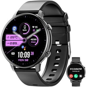 Hwagol Montre Connectée Homme Femme 1.39" Smartwatch avec Podometre, Moniteur Sommeil, avec 140+ Sportifs, Smartwatch Montre Intelligente Bracelet pour Android iOS