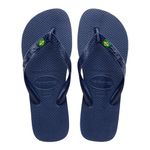 Havaianas - Top Brasil, Comfortable, Durable and Lightweight Flip-Flops, with Non-Slip Sole, Brazilian Flag on the Straps, Adults Unisex