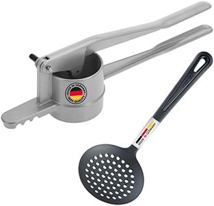 Westmark Gentle 611022E8 Spaetzle/Potato Press Slotted Spoon Aluminium Silver/Black Round Hole