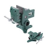 KATSU Parrot Vice Clamp 90MM, Bench Table Vise Swivels 360° in Both Vertical & Horizontal 4021704