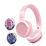 StoryPhones - Disney 100 Bundle with Minnie Mouse Stories, Storytelling Headphones Screen-Free Entertainment Experience for Stories and Music, Pink