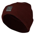 Columbia Whirlibird Cuffed Beanie Hat, Elderberry, One Size