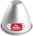 Fat Daddios PDV-05 Dolly Varden Cake Pan 5 3/8 x 4 1/2 inch Silver