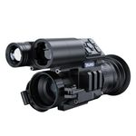 PARD Night Vision Scope, Front Mounted Clip-on Night Vision, Ballistics Calc, Rangefinder 1000m, 2K Sensor, Video Record, Wi-Fi, Waterproof, FD1-LRF 940nm