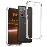 REY Anti-Shock Gel Case for HTC U23 Pro, Ultra-Thin 0.33 mm, Reinforced Corners, Thermoplastic Polyurethane Silicone, High Strength and Flexibility