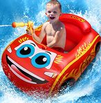 HopeRock Kids Pool Float with Water Gun, Pool Floaties for Toddler, Inflatable Ride-on Swimming Pool Toys for Kids 3-8 Year Old, Summer Fun Gifts for 3 4 5 6 7 8 Year Old Boys Girls
